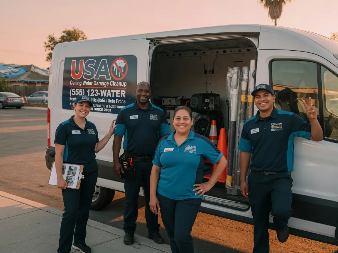 Ceiling Water Damage Restoration company in Seaside, CA